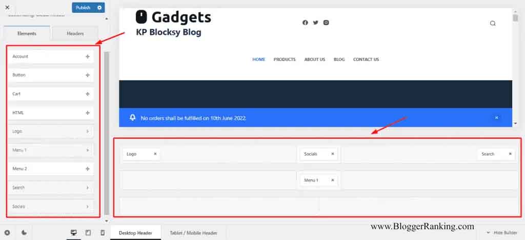 Blocksy header and footer builders 1024x469 1