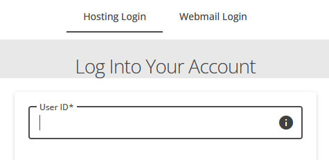 Login to your account and get started building your blog