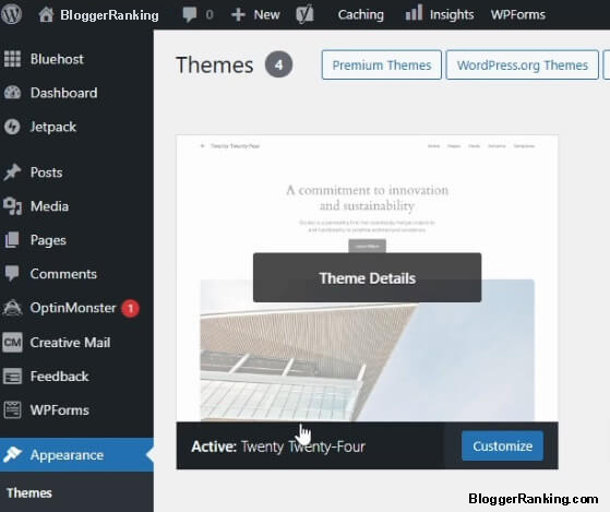 wordpress blog themes